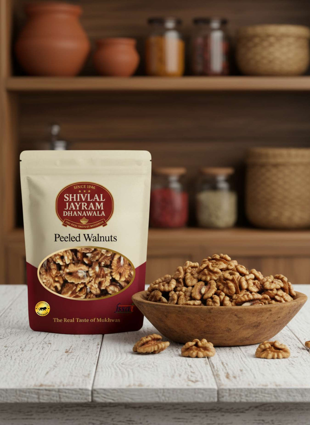 Peeled Walnuts